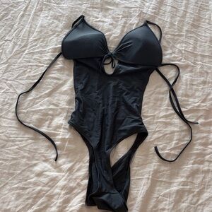 Dark grey One-Piece Swimsuit